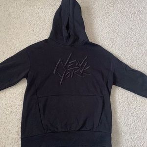 Kids Black New York Hoodie